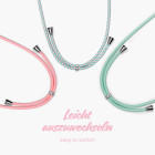 ONEFLOW Twist Case iPhone 13 Handykette – Stoff Kordel – Produktbild 9