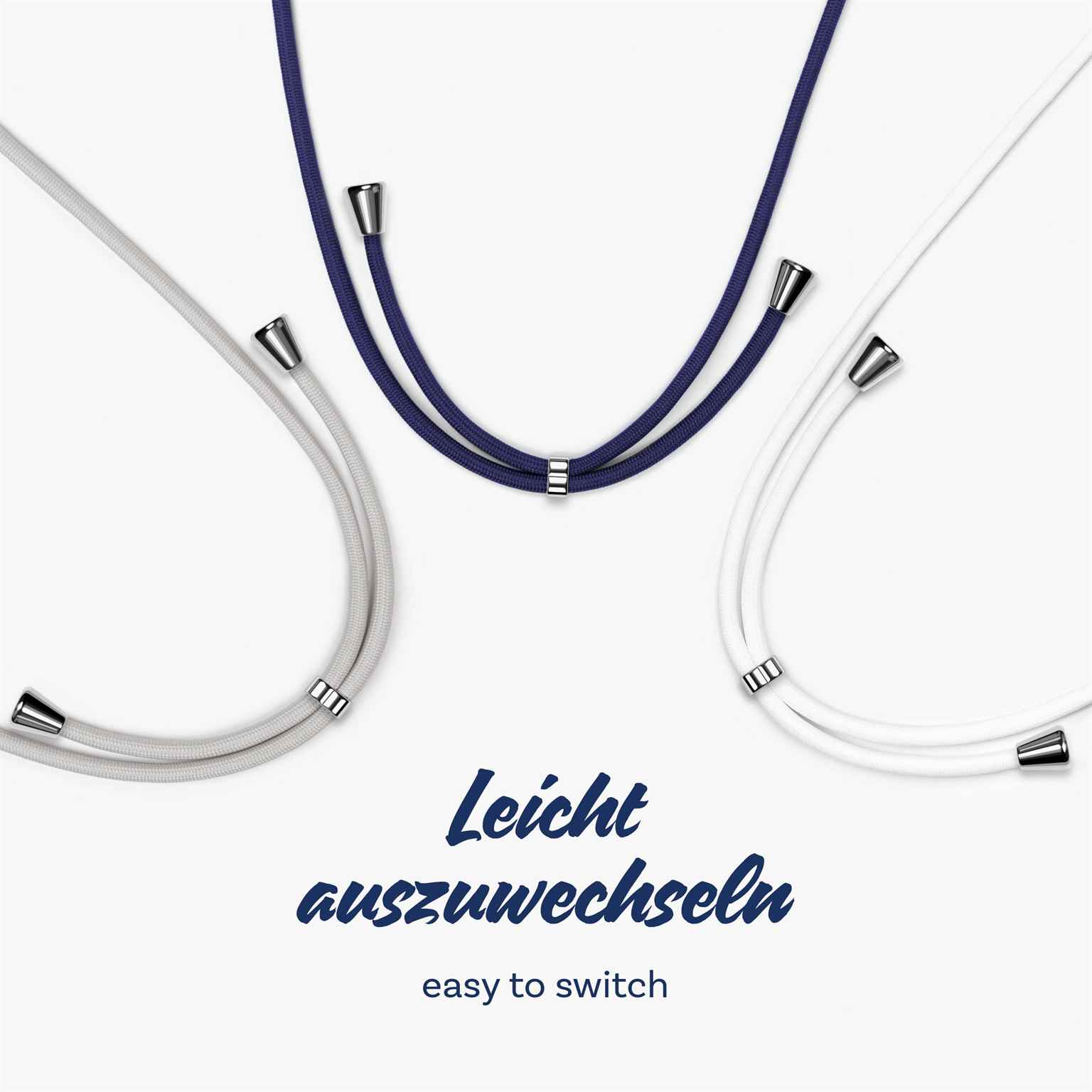 ONEFLOW Twist Case iPhone 14 Plus Handykette – Stoff Kordel – Weiteres Produktbild 9