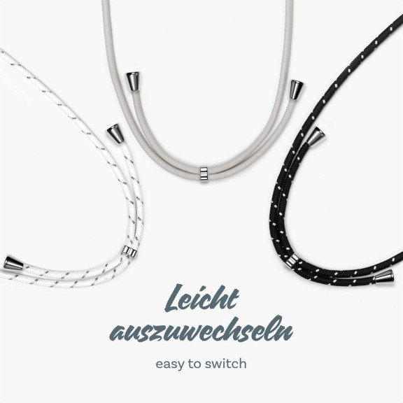 ONEFLOW Twist Case iPhone 14 Handykette – Stoff Kordel – Weiteres Produktbild 9