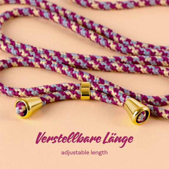 ONEFLOW Twist Case iPhone 14 Handykette – Stoff Kordel – Weiteres Produktbild 5