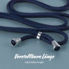 ONEFLOW Twist Case iPhone 15 Pro Max Handykette – Stoff Kordel – Weiteres Produktbild 5