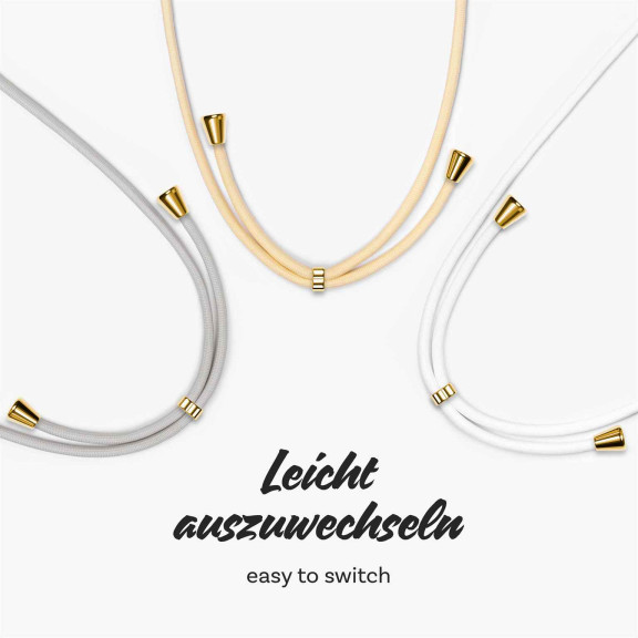 ONEFLOW Twist Case iPhone 15 Pro Max Handykette – Stoff Kordel – Weiteres Produktbild 9