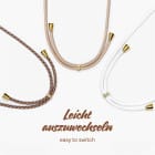 ONEFLOW Twist Case iPhone 15 Pro Handykette – Stoff Kordel – Weiteres Produktbild 9