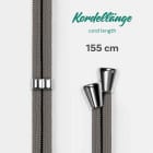 ONEFLOW Twist Case iPhone 15 Pro Handykette – Stoff Kordel – Weiteres Produktbild 6