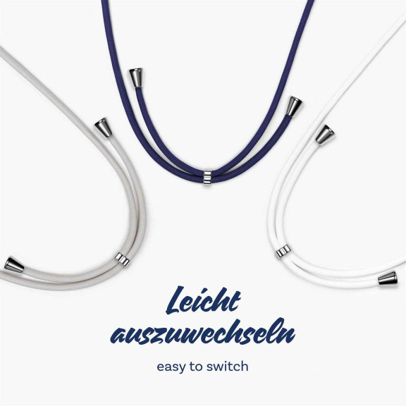 ONEFLOW Twist Case iPhone 16 Plus Handykette – Stoff Kordel – Weiteres Produktbild 9