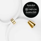 ONEFLOW Twist Case iPhone 16 Plus Handykette – Stoff Kordel – Produktbild 3