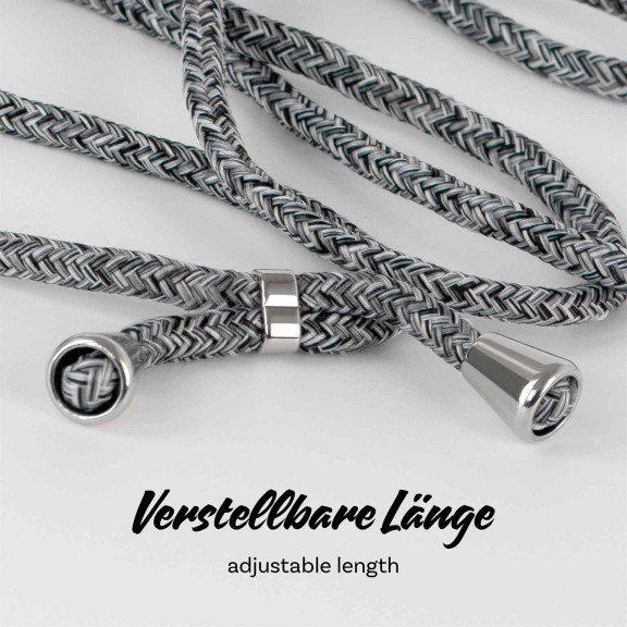 ONEFLOW Twist Case iPhone 16 Pro Handykette – Stoff Kordel – Weiteres Produktbild 5