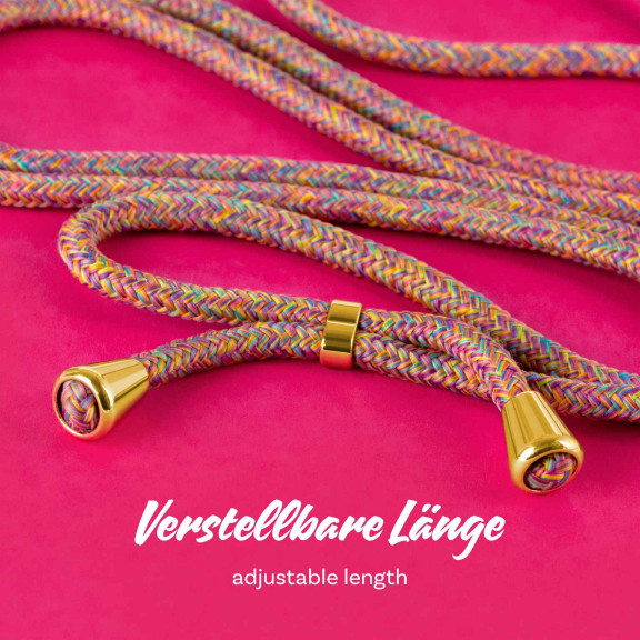 ONEFLOW Twist Case iPhone 5s Handykette – Stoff Kordel – Weiteres Produktbild 5