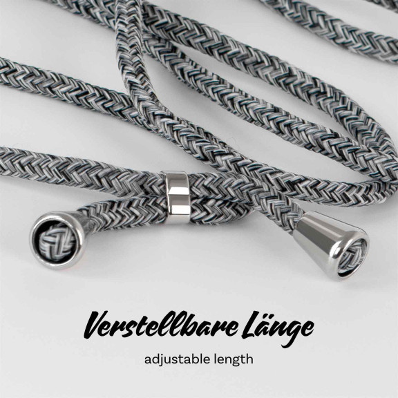 ONEFLOW Twist Case iPhone 7 Plus Handykette – Stoff Kordel – Weiteres Produktbild 5