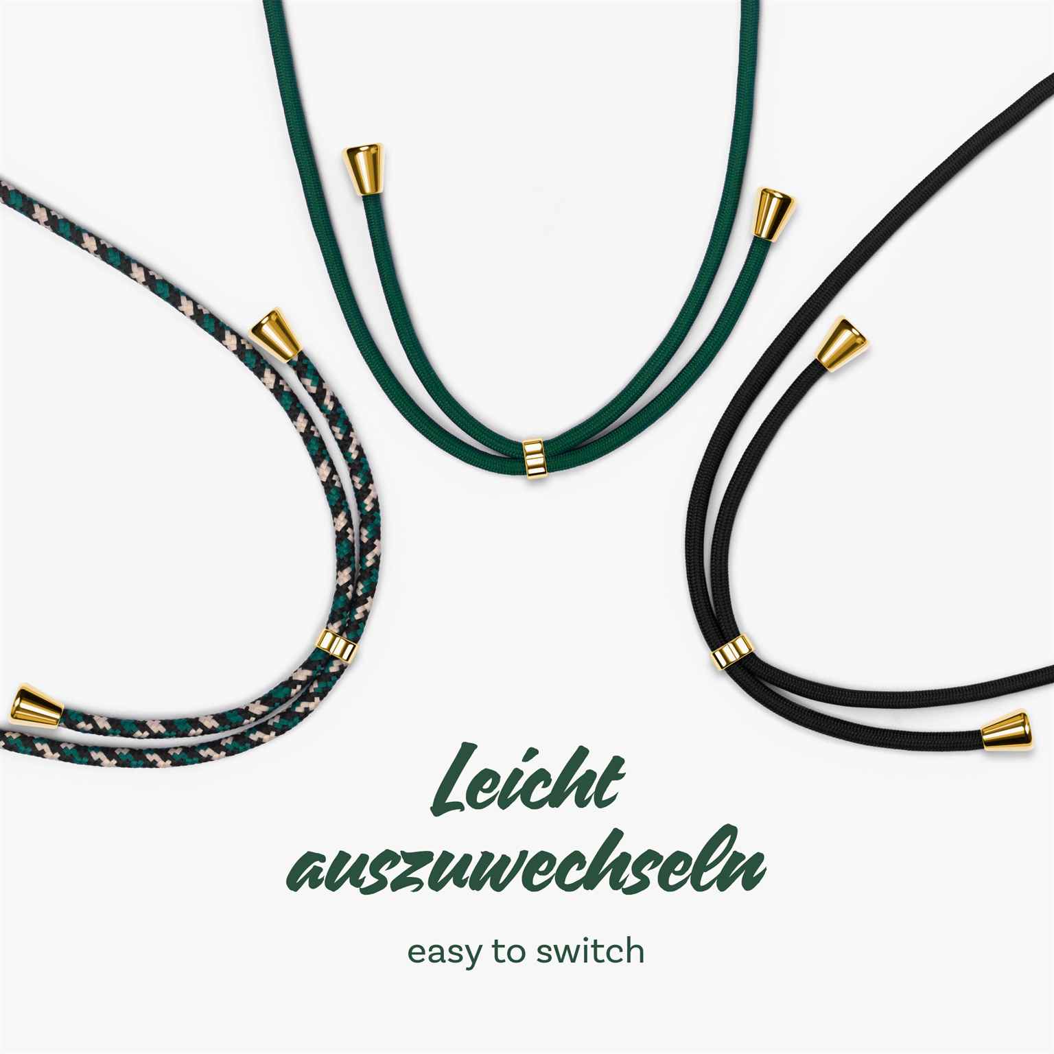 ONEFLOW Twist Case iPhone 8 Plus Handykette – Stoff Kordel – Weiteres Produktbild 9