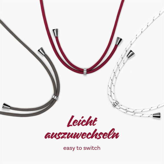 ONEFLOW Twist Case iPhone SE (2020) Handykette – Stoff Kordel – Weiteres Produktbild 9