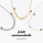 ONEFLOW Twist Case iPhone X Handykette – Stoff Kordel – Produktbild 9