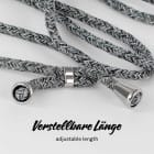 ONEFLOW Twist Case iPhone X Handykette – Stoff Kordel – Produktbild 5