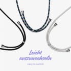 ONEFLOW Twist Case iPhone XR Handykette – Stoff Kordel – Weiteres Produktbild 9