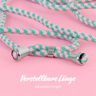 ONEFLOW Twist Case iPhone XR Handykette – Stoff Kordel – Weiteres Produktbild 5