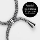 ONEFLOW Twist Case iPhone XS Handykette – Stoff Kordel – Weiteres Produktbild 3