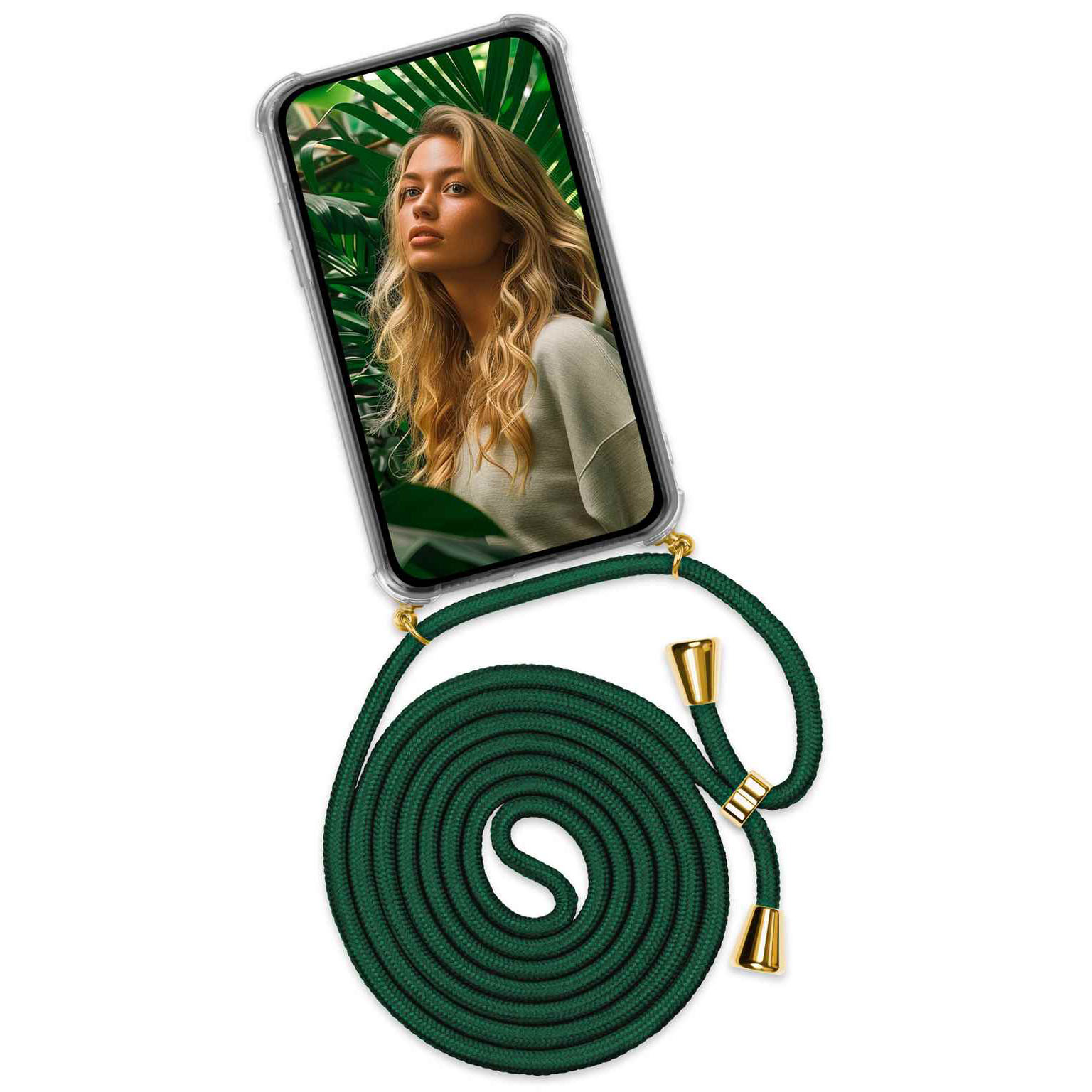 ONEFLOW Twist Case Google Pixel 8 Pro Handykette – Stoff Kordel – undefined