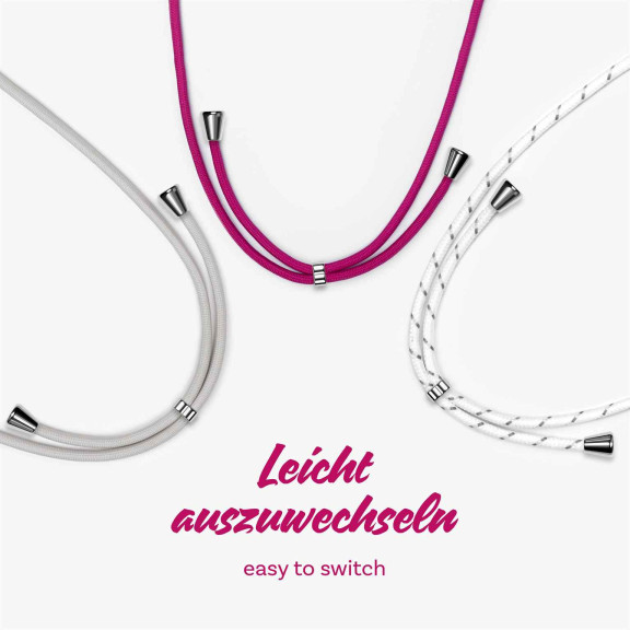 ONEFLOW Twist Case Google Pixel 8 Handykette – Stoff Kordel – Weiteres Produktbild 9