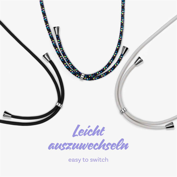 ONEFLOW Twist Case Huawei Mate 20 Pro Handykette – Stoff Kordel – Weiteres Produktbild 9