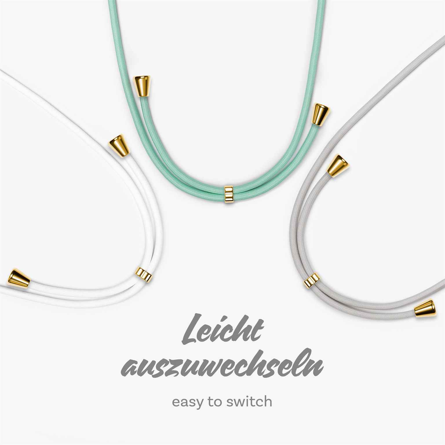 ONEFLOW Twist Case Huawei nova 9 Handykette – Stoff Kordel – Weiteres Produktbild 9