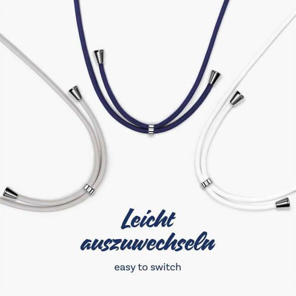 ONEFLOW Twist Case Huawei P30 Lite Handykette – Stoff Kordel – Weiteres Produktbild 9