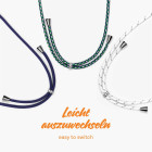 ONEFLOW Twist Case Huawei P30 Lite New Edition Handykette – Stoff Kordel – Weiteres Produktbild 9