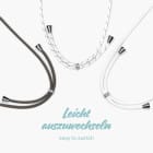 ONEFLOW Twist Case Huawei P30 Lite New Edition Handykette – Stoff Kordel – Weiteres Produktbild 9