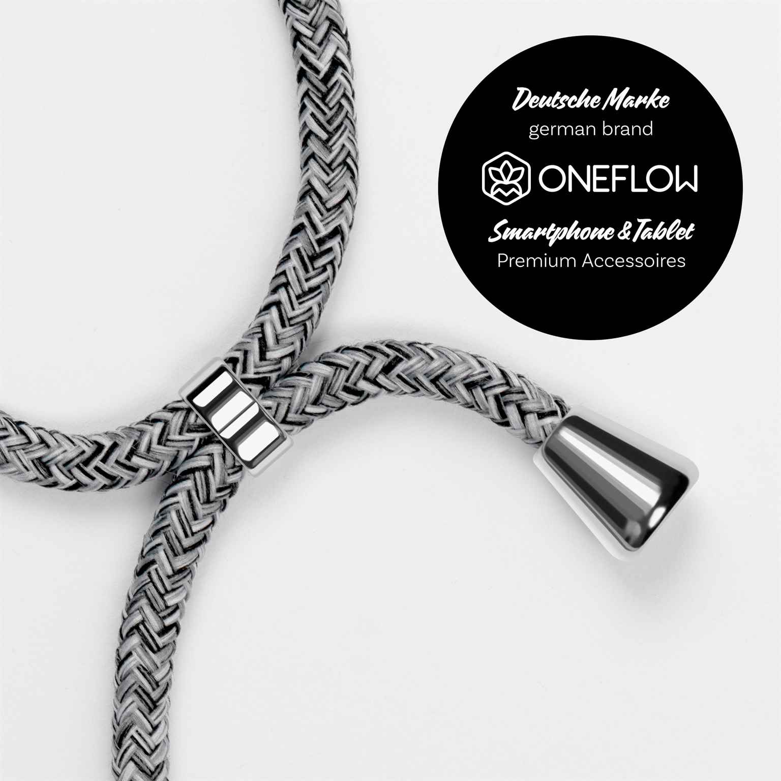 ONEFLOW Twist Case Huawei P30 Handykette – Stoff Kordel – Weiteres Produktbild 3