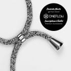 ONEFLOW Twist Case Huawei P40 Pro Handykette – Stoff Kordel – Weiteres Produktbild 3
