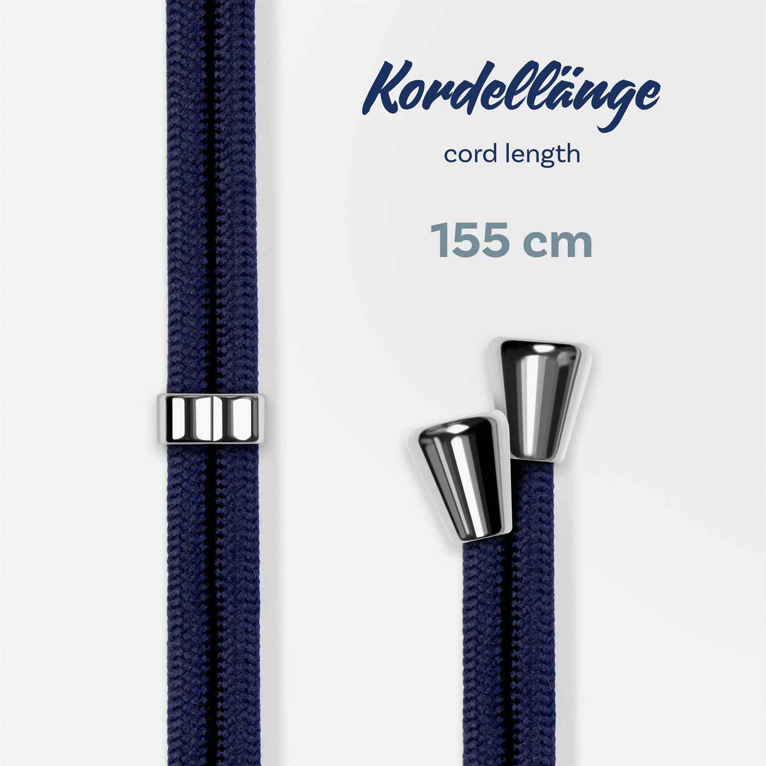 ONEFLOW Twist Case Huawei P40 Pro Plus Handykette – Stoff Kordel – Weiteres Produktbild 6