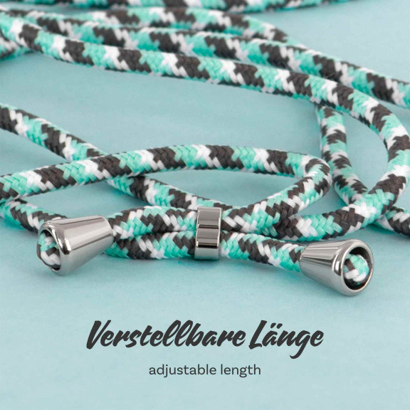 ONEFLOW Twist Case Huawei P40 Handykette – Stoff Kordel – Weiteres Produktbild 5