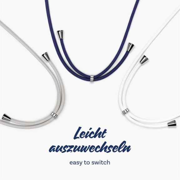 ONEFLOW Twist Case iPhone 16e Handykette – Stoff Kordel – Weiteres Produktbild 9