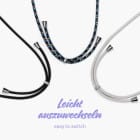 ONEFLOW Twist Case iPhone 16e Handykette – Stoff Kordel – Weiteres Produktbild 9