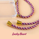 ONEFLOW Twist Case iPhone 16e Handykette – Stoff Kordel – Weiteres Produktbild 2