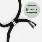 ONEFLOW Twist Case iPhone 16e Handykette – Stoff Kordel – Produktbild 3