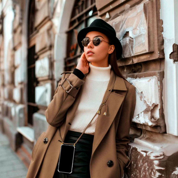 ONEFLOW Twist Case iPhone 17 Pro Max Handykette – Stoff Kordel – Weiteres Produktbild 7