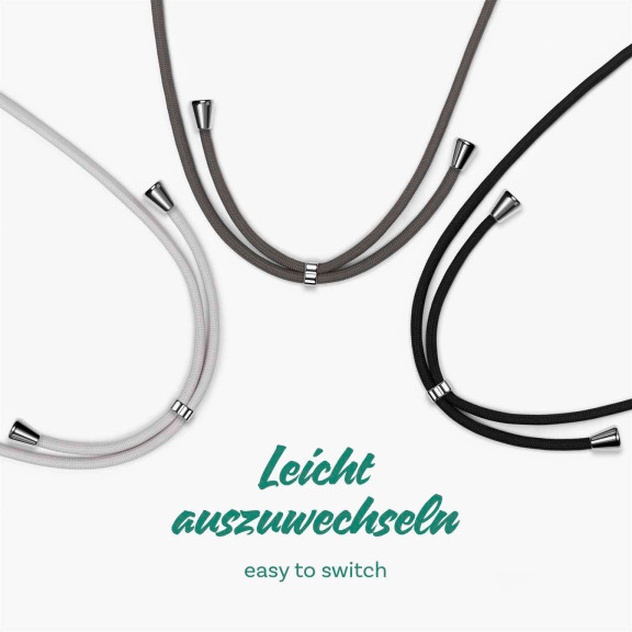 ONEFLOW Twist Case iPhone 17 Pro Max Handykette – Stoff Kordel – Weiteres Produktbild 9