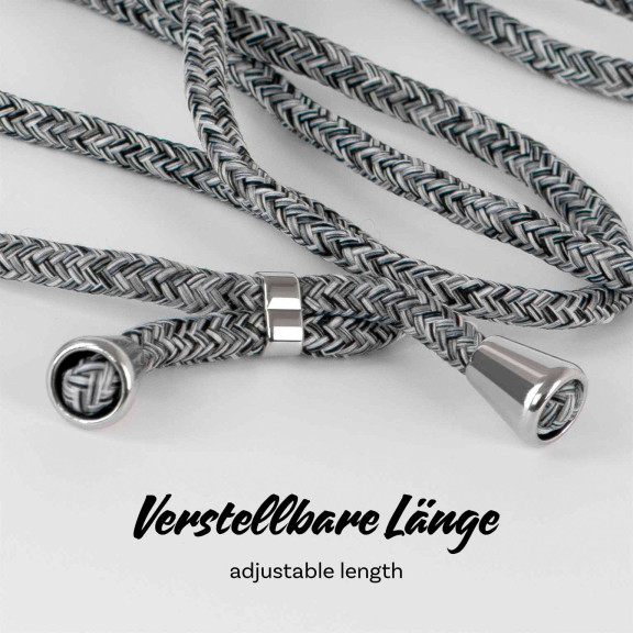 ONEFLOW Twist Case iPhone 17 Pro Max Handykette – Stoff Kordel – Weiteres Produktbild 5