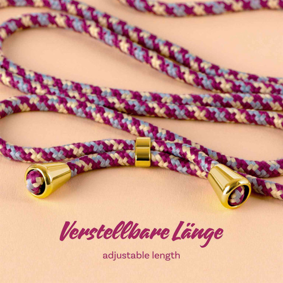 ONEFLOW Twist Case iPhone 17 Pro Max Handykette – Stoff Kordel – Weiteres Produktbild 5