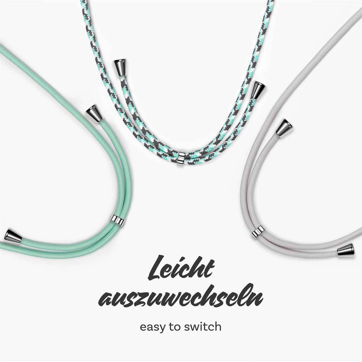 ONEFLOW Twist Case iPhone 17 Pro Max Handykette – Stoff Kordel – Weiteres Produktbild 9 ONEFLOW Twist Case iPhone 17 Pro Max Handykette – Stoff Kordel – Weiteres Produktbild 9