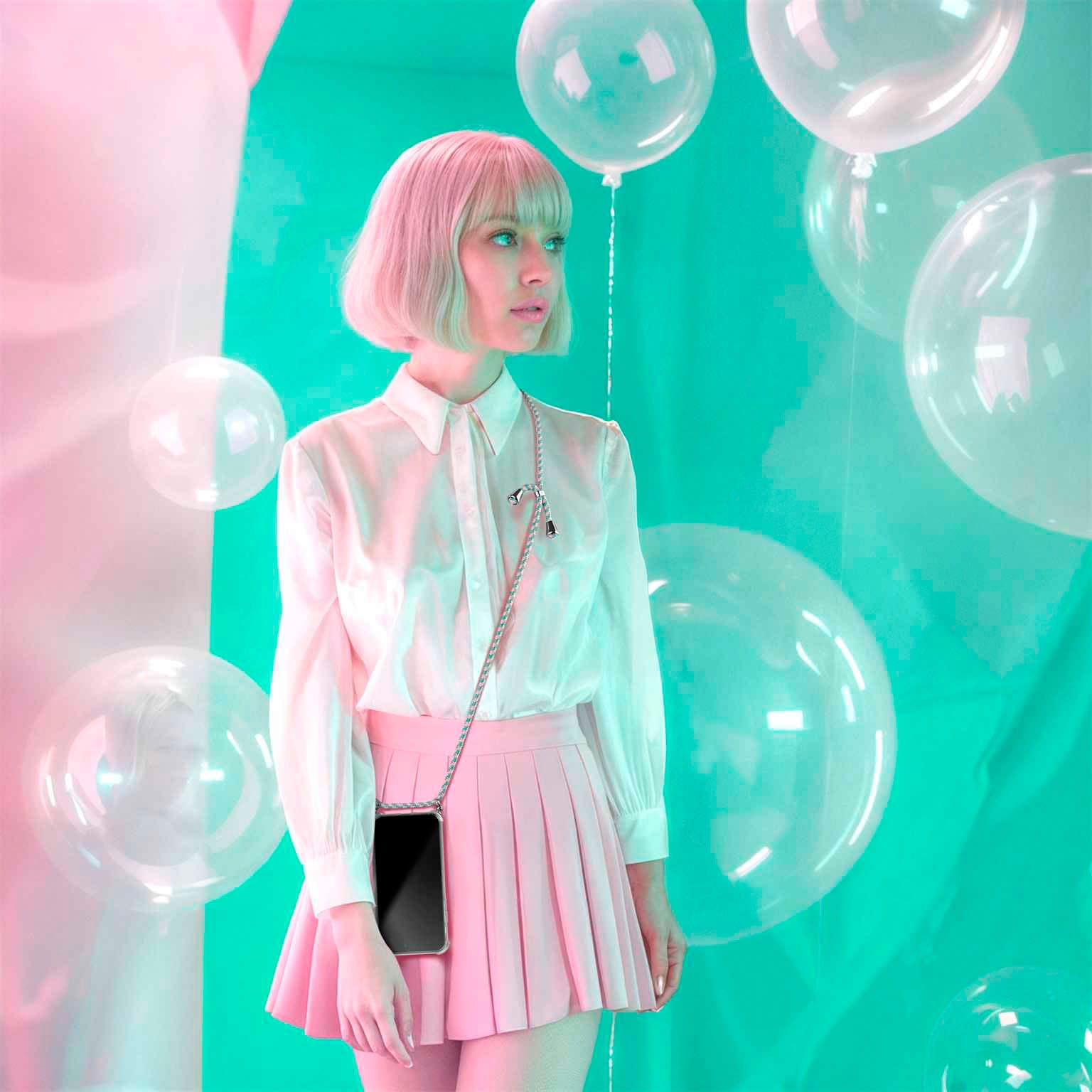 ONEFLOW Twist Case iPhone 17 Pro Max Handykette – Stoff Kordel – Weiteres Produktbild 4 ONEFLOW Twist Case iPhone 17 Pro Max Handykette – Stoff Kordel – Weiteres Produktbild 4