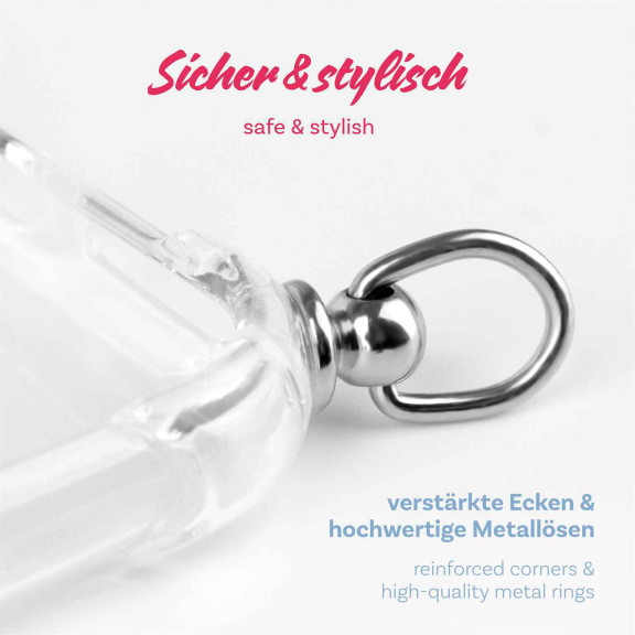 ONEFLOW Twist Case iPhone 17 Pro Handykette – Stoff Kordel – Weiteres Produktbild 8