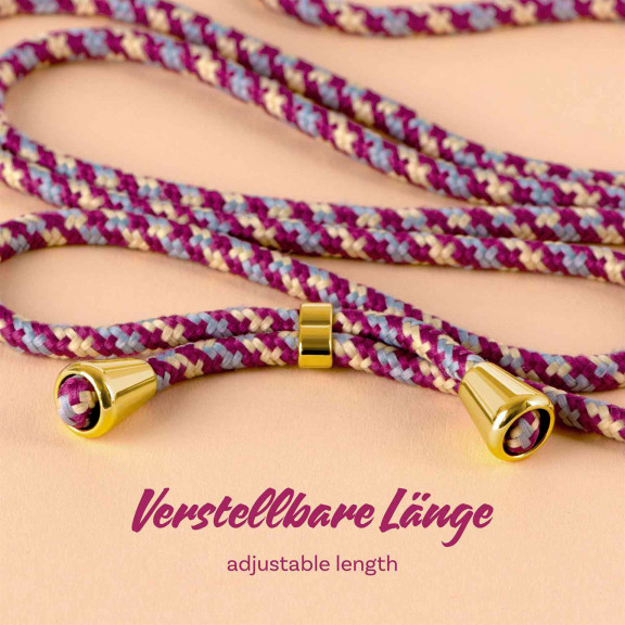 ONEFLOW Twist Case iPhone 17 Pro Handykette – Stoff Kordel – Weiteres Produktbild 5 ONEFLOW Twist Case iPhone 17 Pro Handykette – Stoff Kordel – Weiteres Produktbild 5