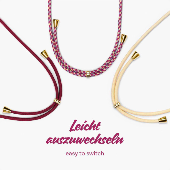ONEFLOW Twist Case iPhone 17 Pro Handykette – Stoff Kordel – Weiteres Produktbild 9 ONEFLOW Twist Case iPhone 17 Pro Handykette – Stoff Kordel – Weiteres Produktbild 9
