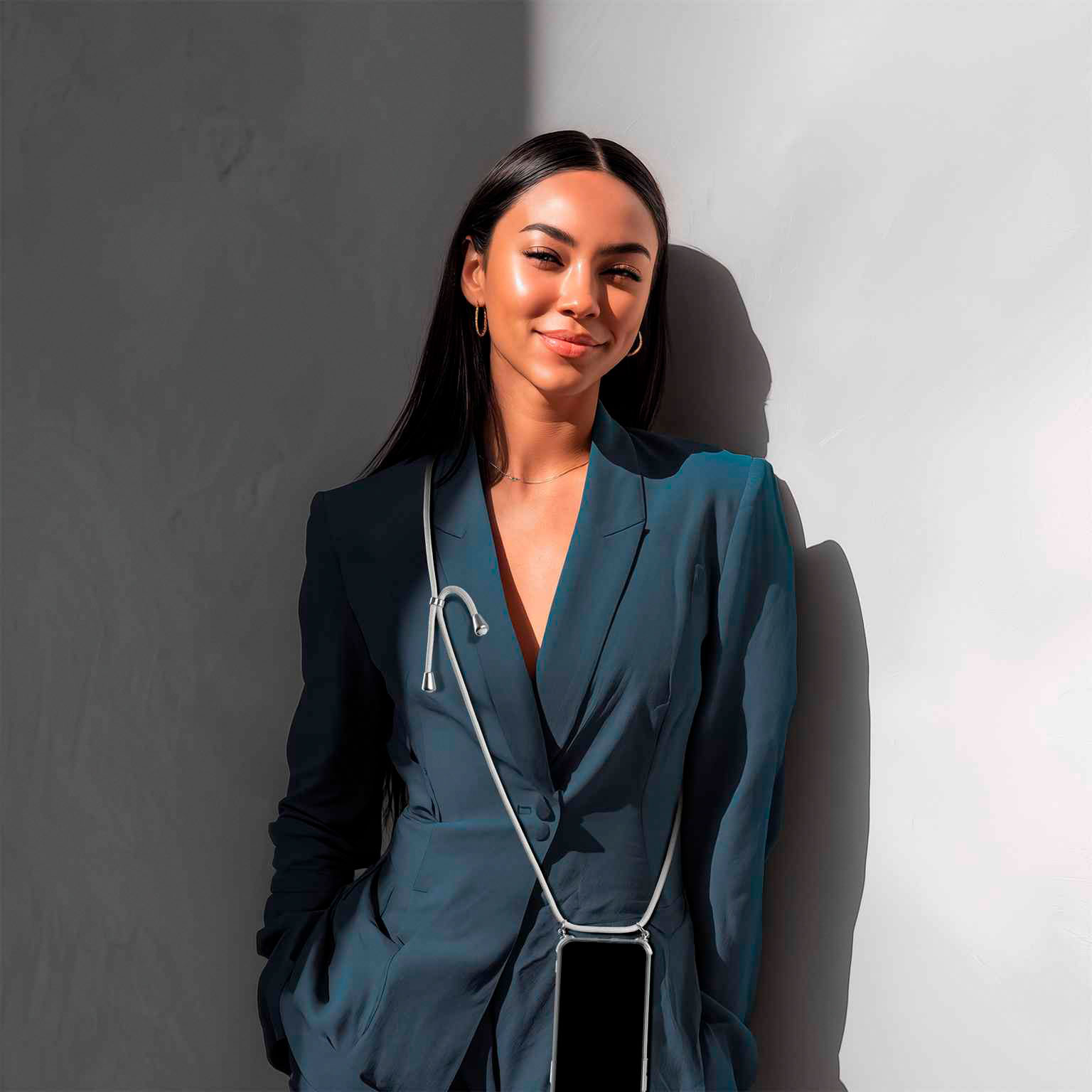 ONEFLOW Twist Case iPhone 17 Handykette – Stoff Kordel – Weiteres Produktbild 4 ONEFLOW Twist Case iPhone 17 Handykette – Stoff Kordel – Weiteres Produktbild 4