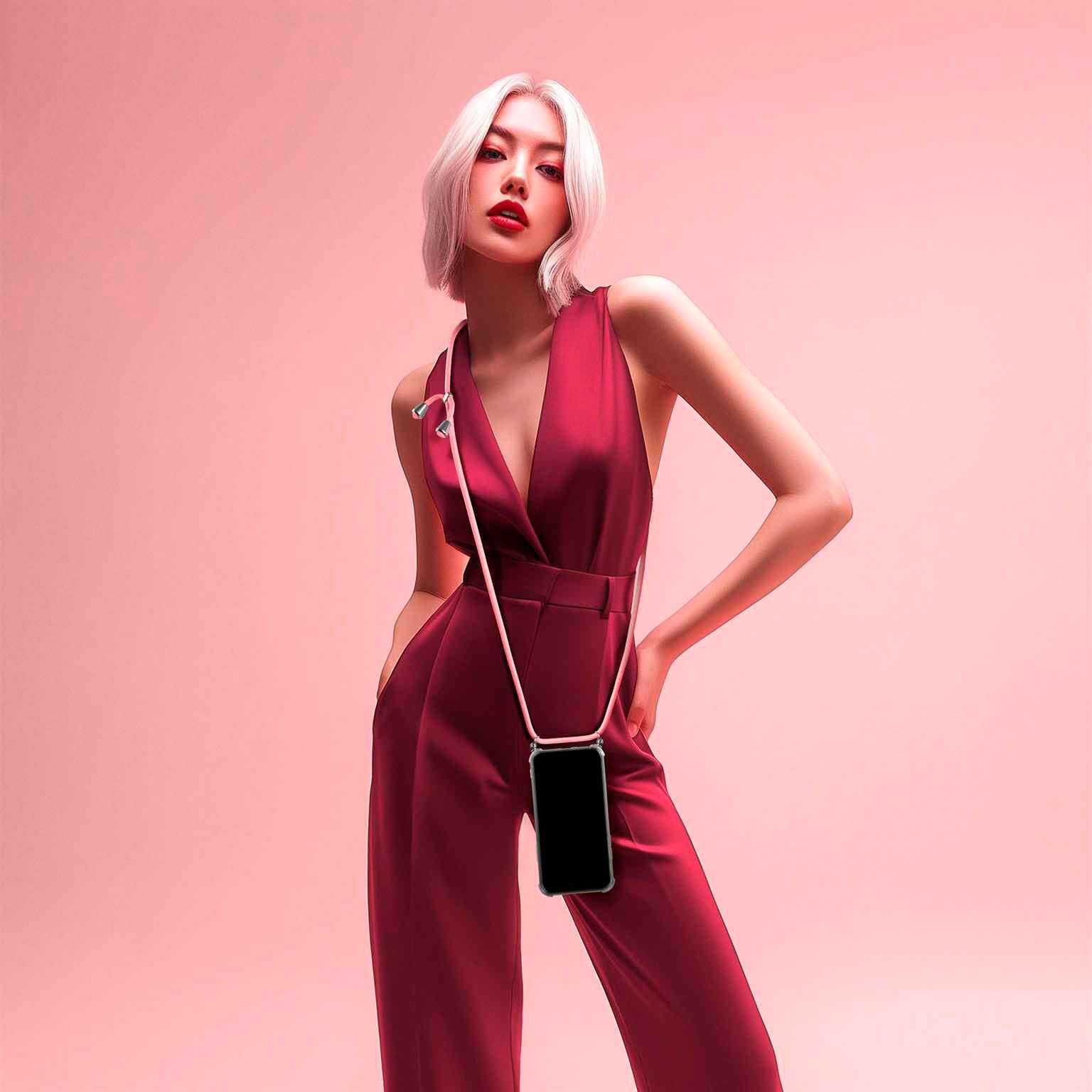 ONEFLOW Twist Case iPhone 17 Handykette – Stoff Kordel – Weiteres Produktbild 4 ONEFLOW Twist Case iPhone 17 Handykette – Stoff Kordel – Weiteres Produktbild 4