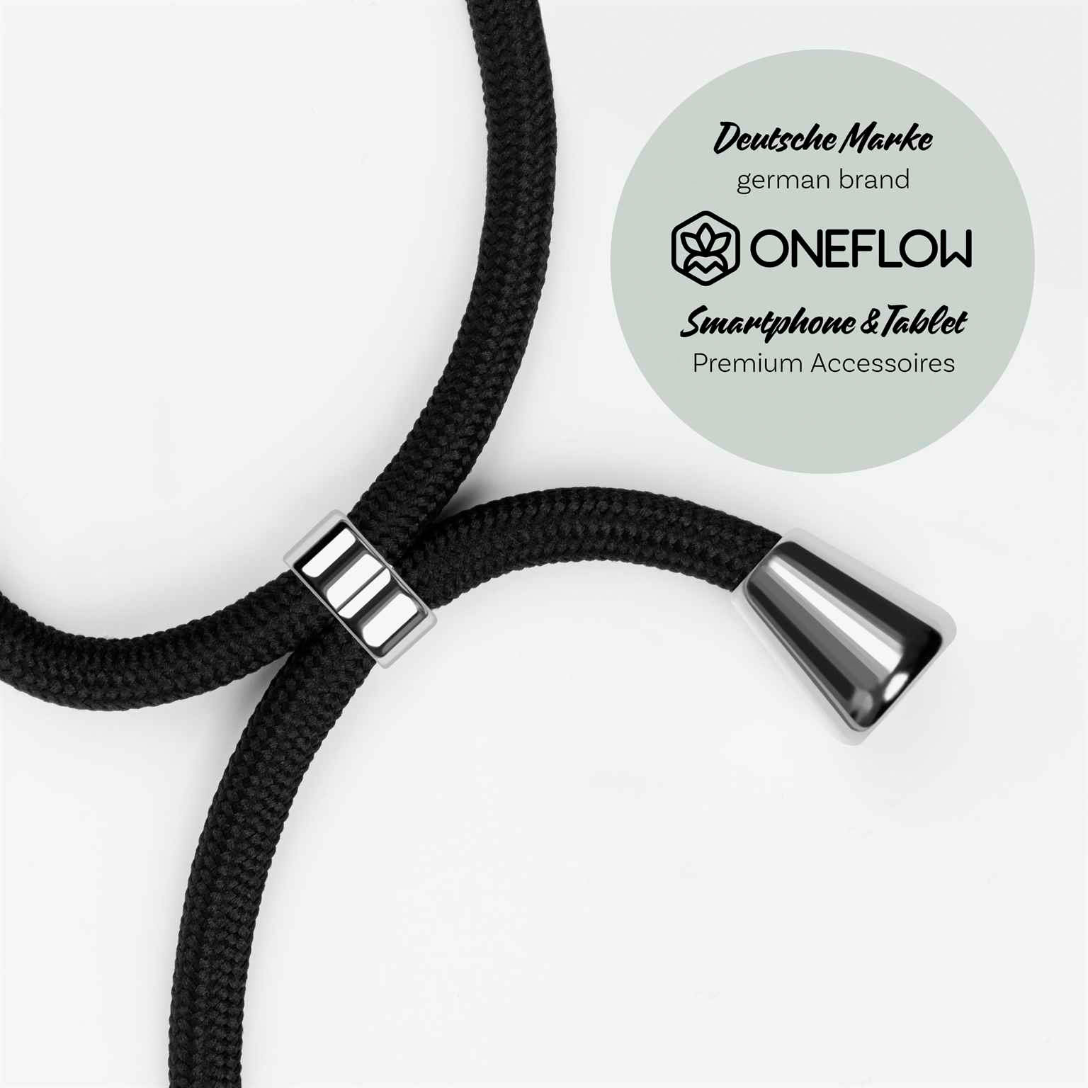 ONEFLOW Twist Case iPhone 17 Handykette – Stoff Kordel – Weiteres Produktbild 3 ONEFLOW Twist Case iPhone 17 Handykette – Stoff Kordel – Weiteres Produktbild 3