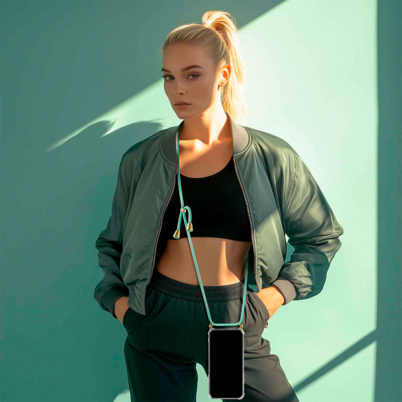 ONEFLOW Twist Case iPhone 17 Handykette – Stoff Kordel – Weiteres Produktbild 4