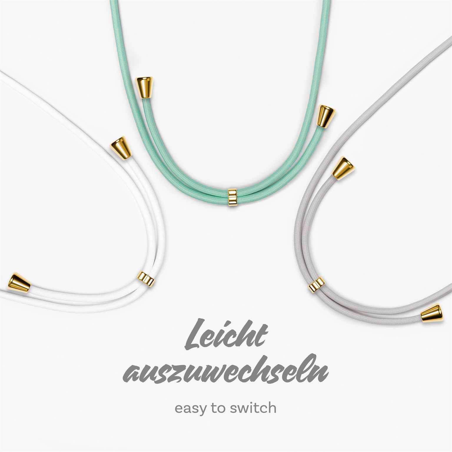 ONEFLOW Twist Case iPhone 17 Handykette – Stoff Kordel – Weiteres Produktbild 9 ONEFLOW Twist Case iPhone 17 Handykette – Stoff Kordel – Weiteres Produktbild 9