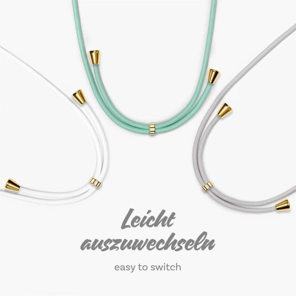 ONEFLOW Twist Case iPhone 17 Handykette – Stoff Kordel – Weiteres Produktbild 9